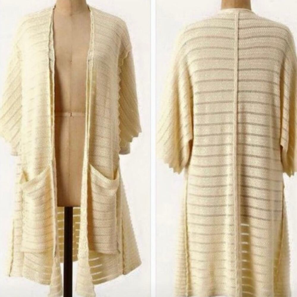 Anthropologie Guinevere Cairngaan Point Cardigan